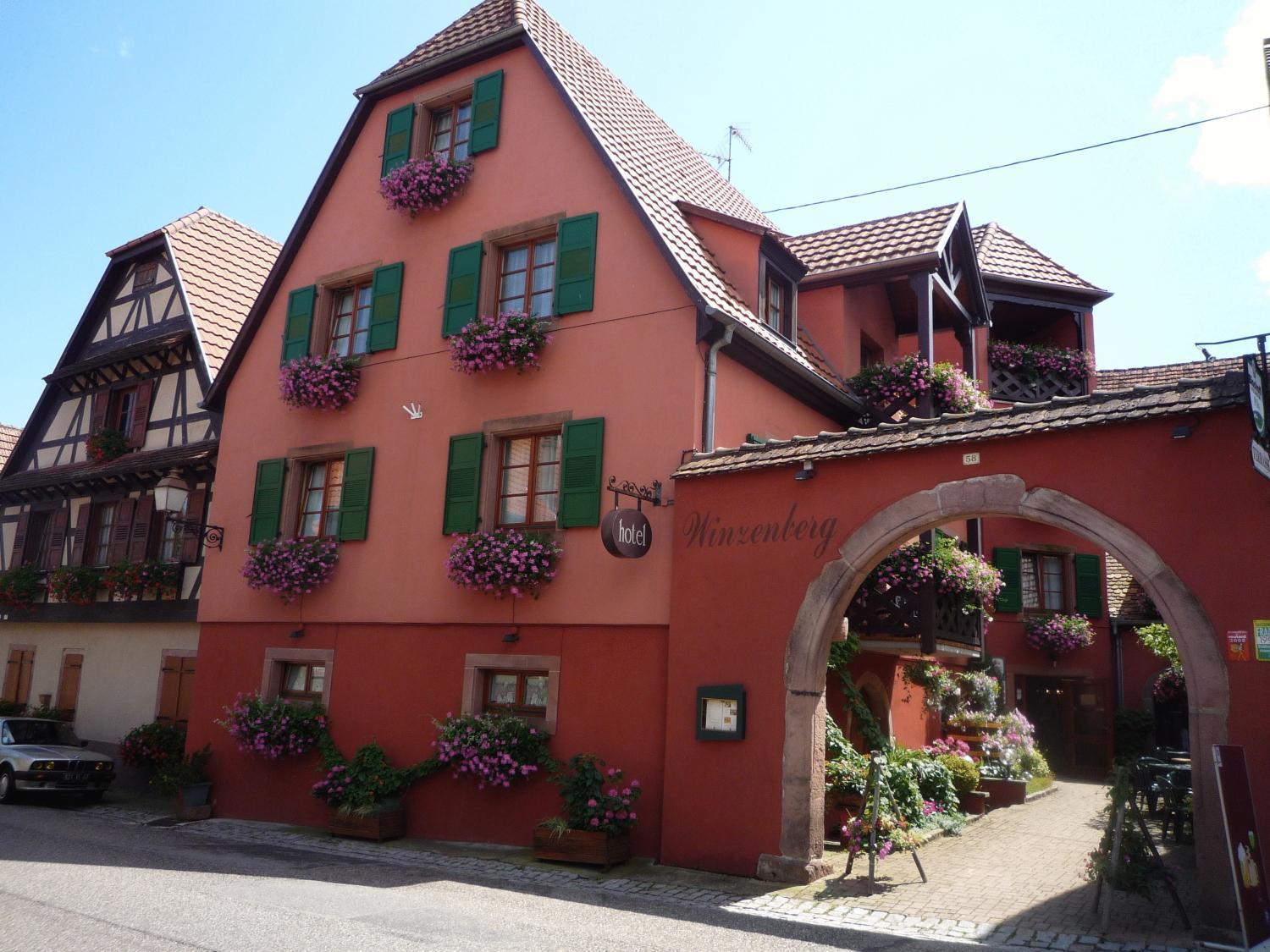 Hotel Winzenberg Бльеншвиллер Экстерьер фото
